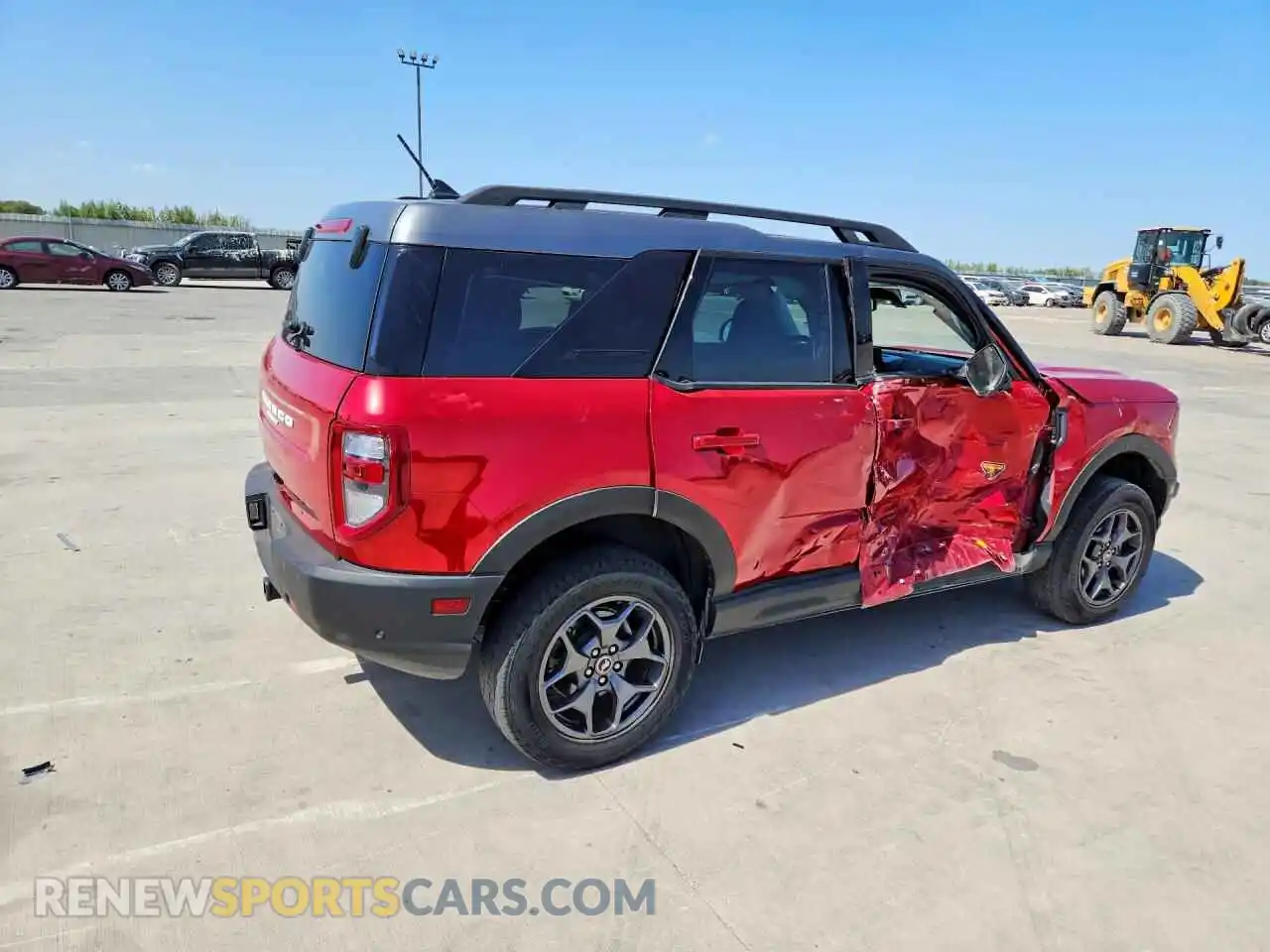 3 Фотография поврежденного автомобиля 3FMCR9D92MRB06404 FORD BRONCO 2021