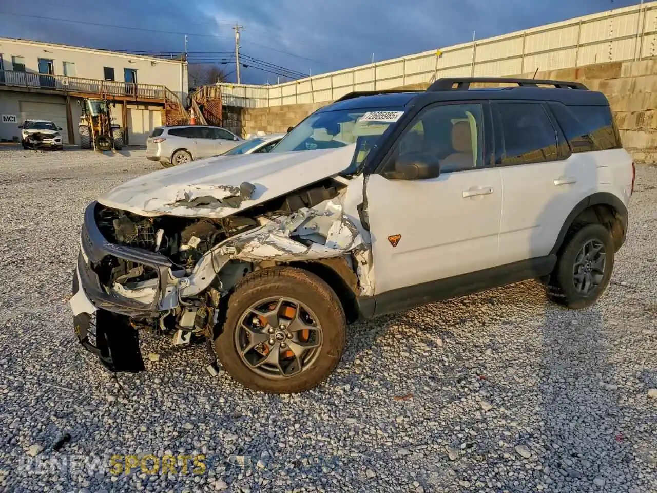 1 Photograph of a damaged car 3FMCR9D92MRB06693 FORD BRONCO 2021