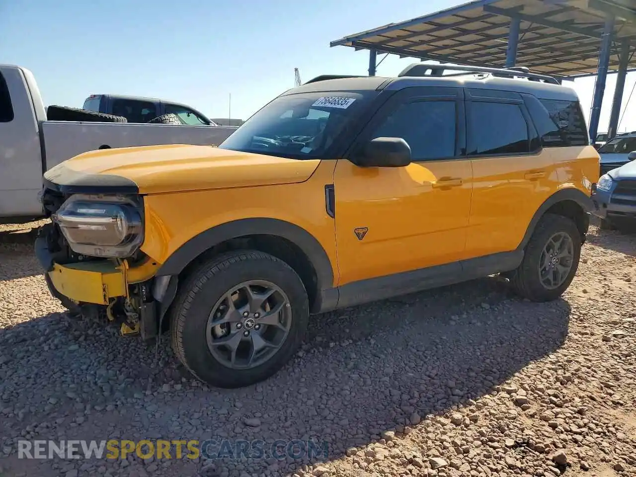1 Photograph of a damaged car 3FMCR9D93MRA67631 FORD BRONCO 2021
