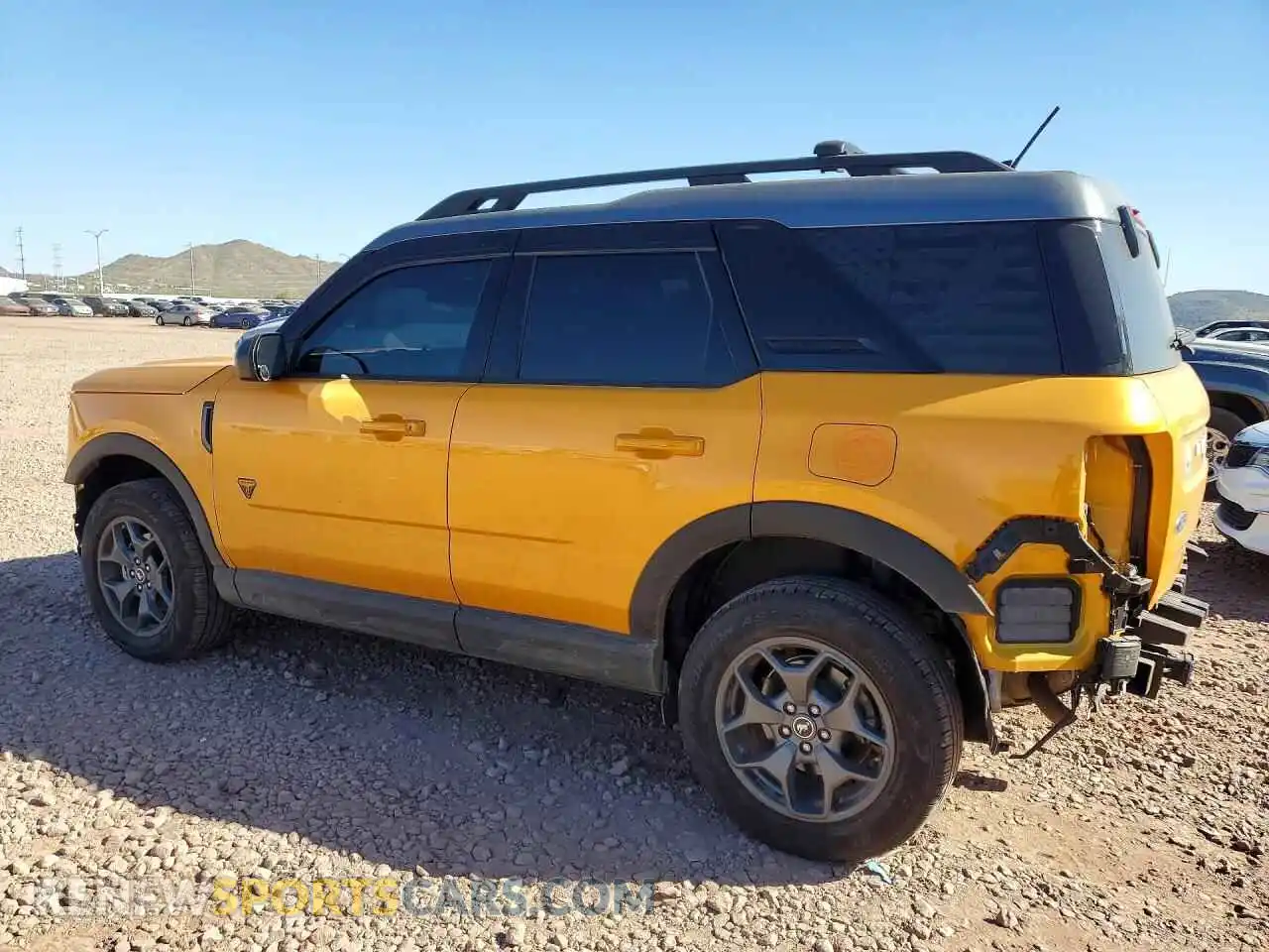 2 Photograph of a damaged car 3FMCR9D93MRA67631 FORD BRONCO 2021