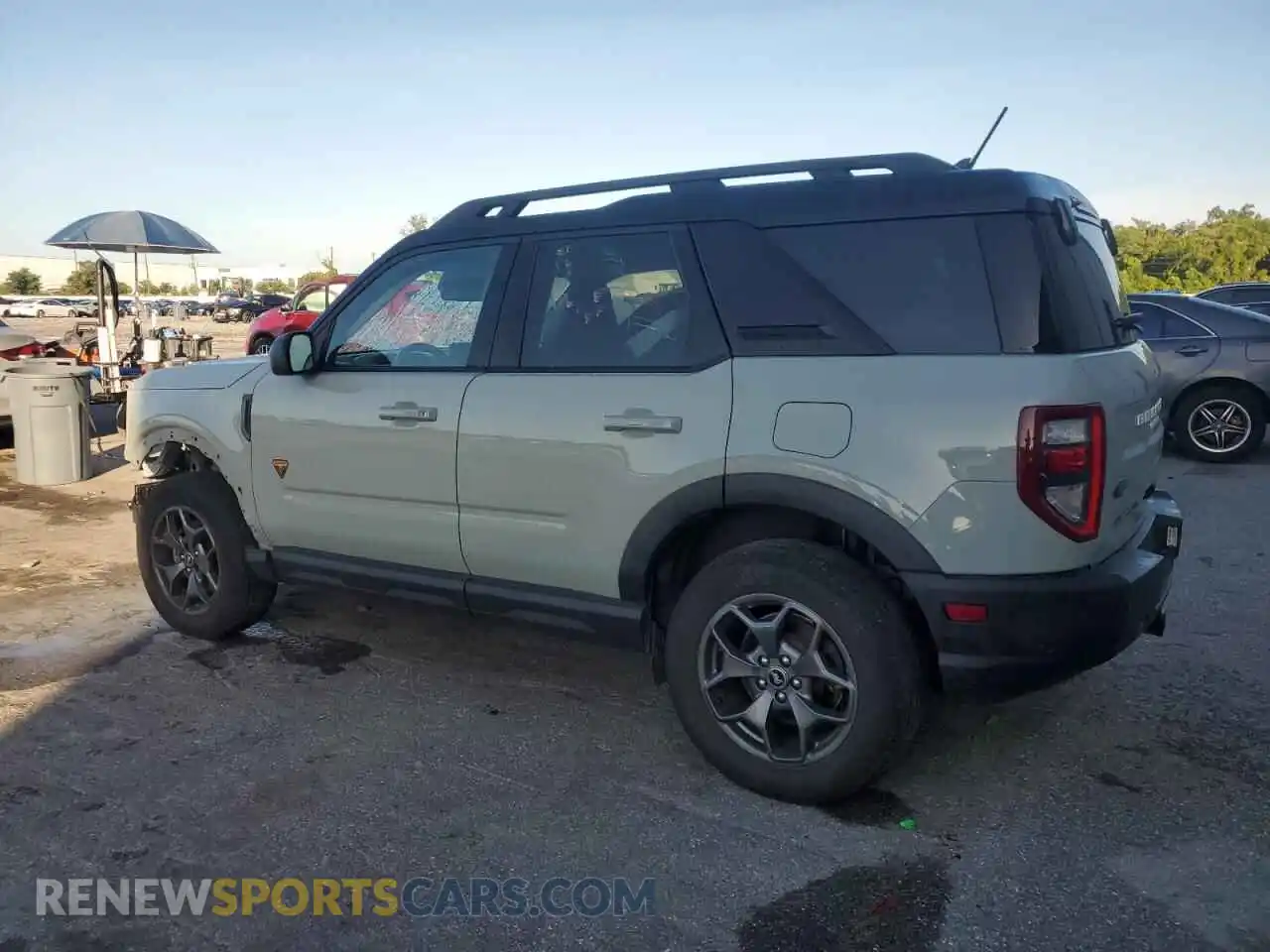 2 fotografías del automóvil dañado 3FMCR9D93MRB06475 FORD BRONCO 2021