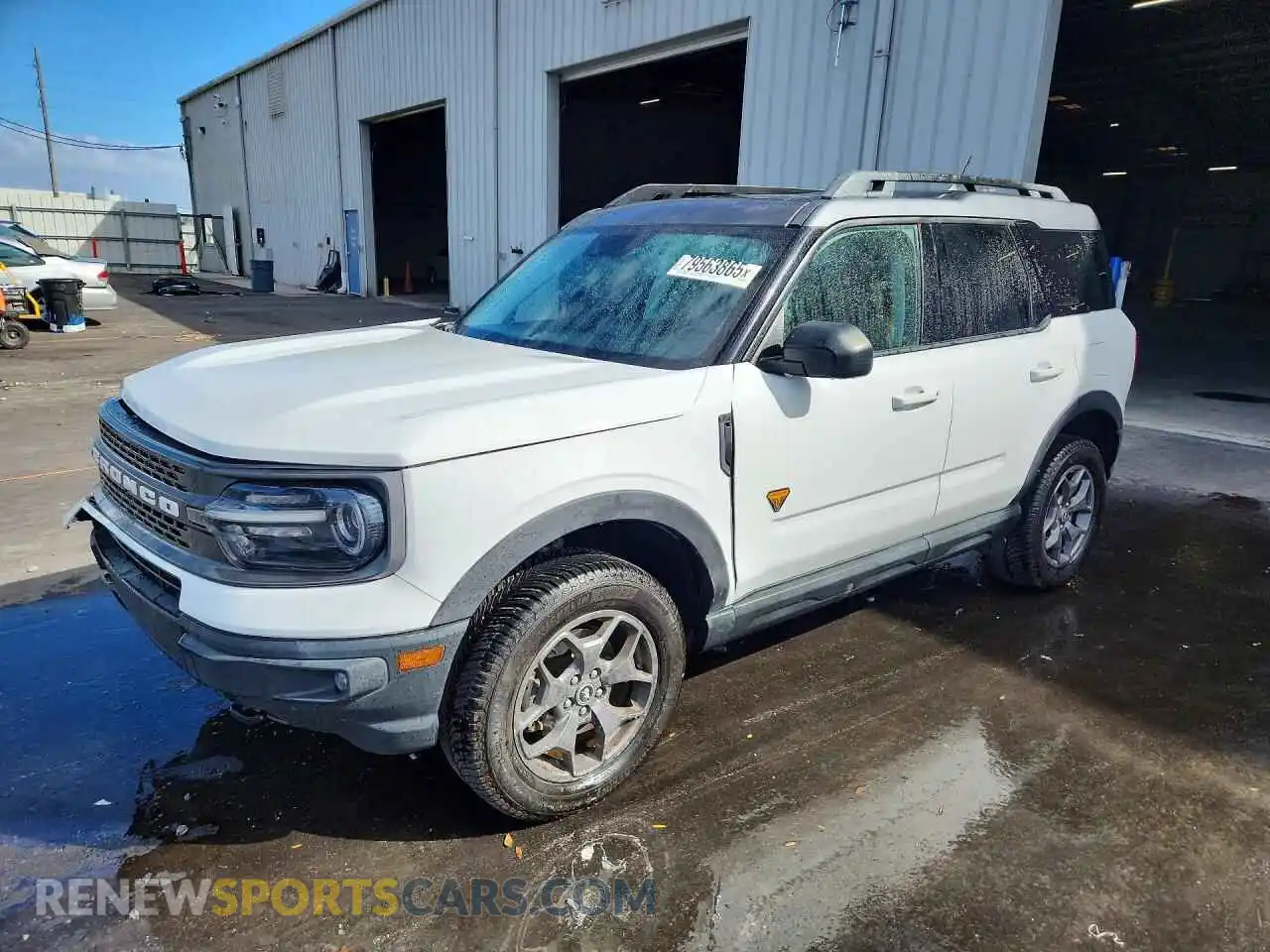 1 Photograph of a damaged car 3FMCR9D94MRA25467 FORD BRONCO 2021