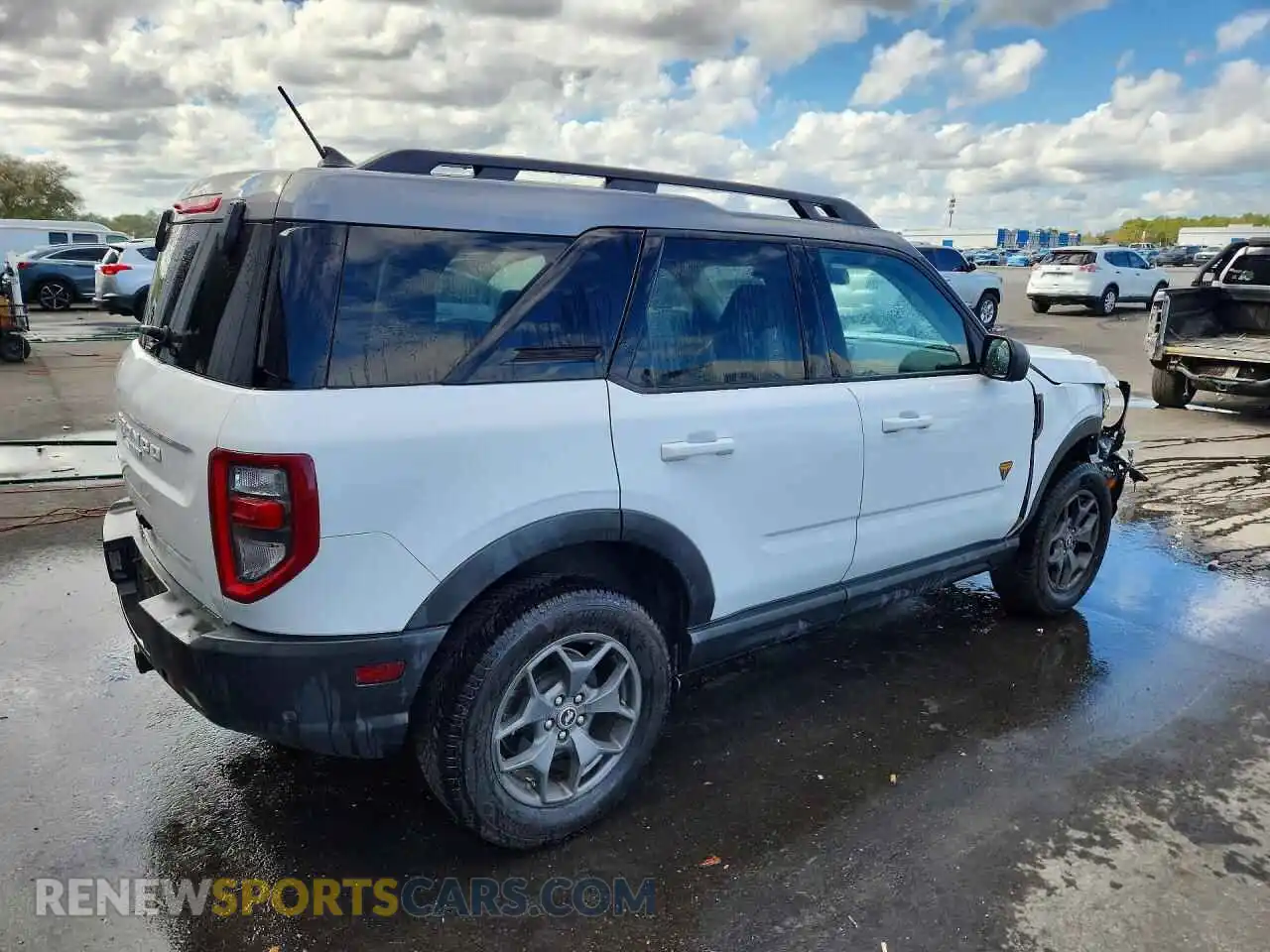 3 Photograph of a damaged car 3FMCR9D94MRA25467 FORD BRONCO 2021