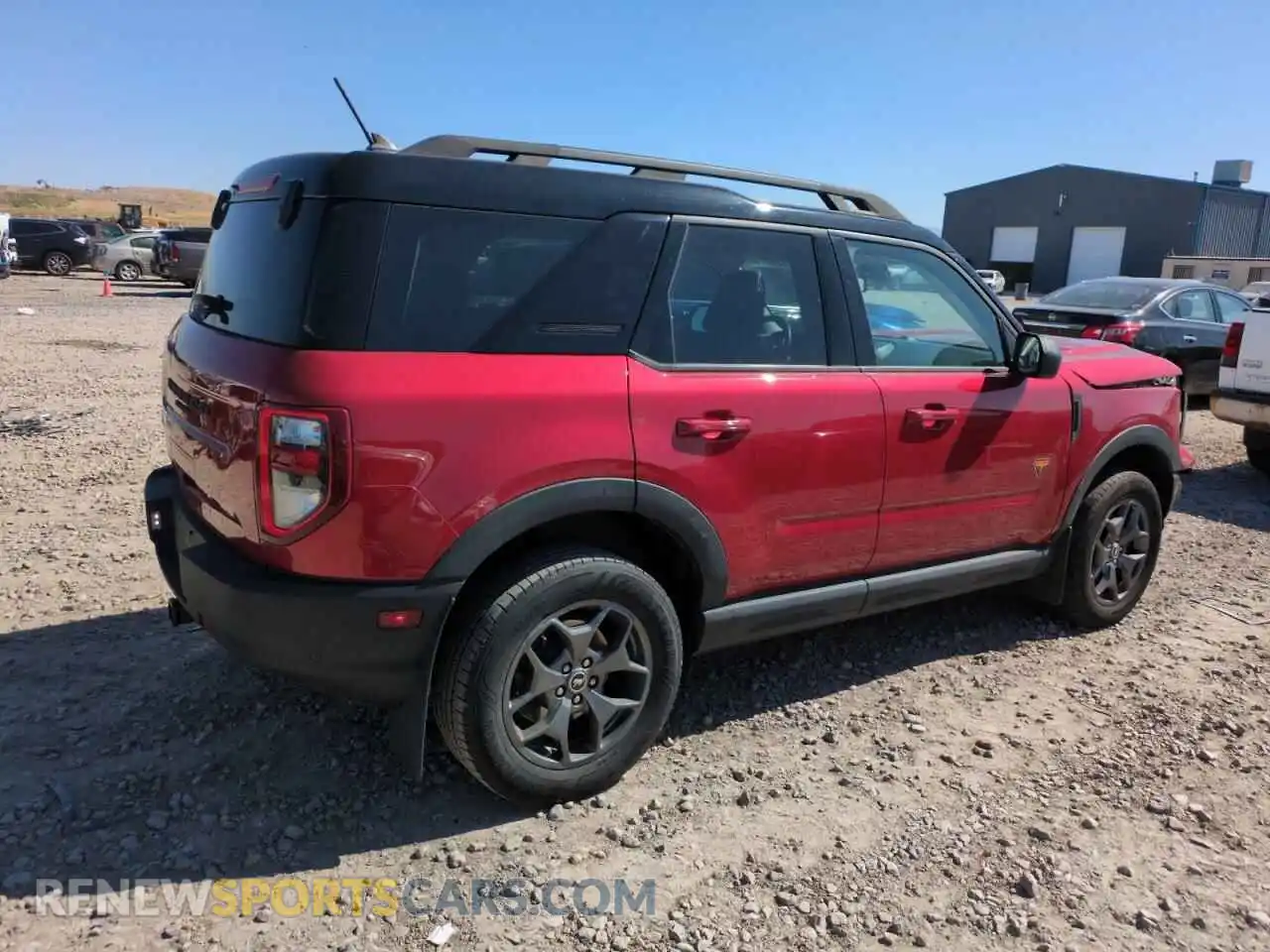 3 Photograph of a damaged car 3FMCR9D94MRA70120 FORD BRONCO 2021