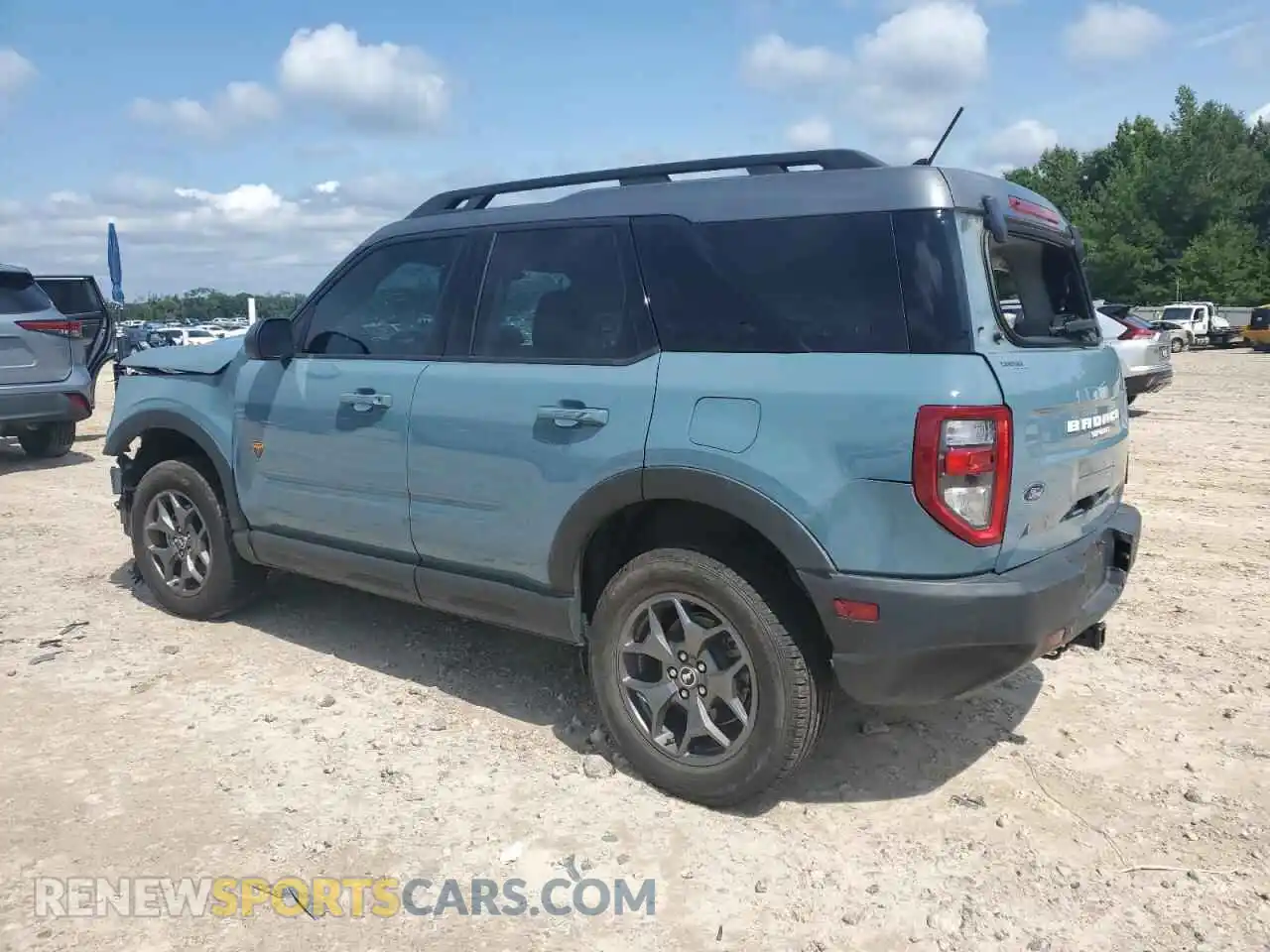 2 Photograph of a damaged car 3FMCR9D94MRA86866 FORD BRONCO 2021