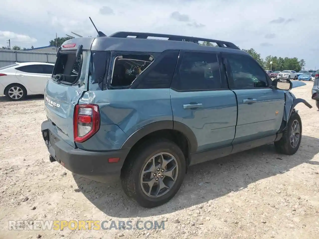 3 Photograph of a damaged car 3FMCR9D94MRA86866 FORD BRONCO 2021