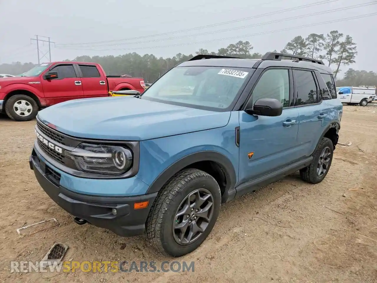 1 Photograph of a damaged car 3FMCR9D95MRA38258 FORD BRONCO 2021