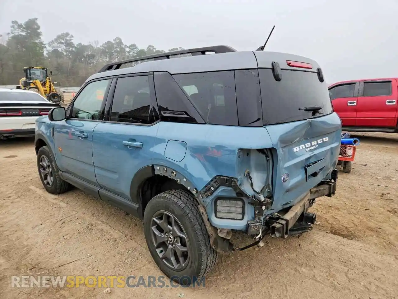 2 Photograph of a damaged car 3FMCR9D95MRA38258 FORD BRONCO 2021