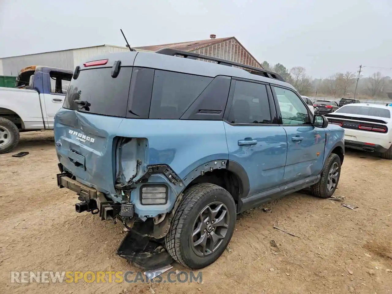 3 Photograph of a damaged car 3FMCR9D95MRA38258 FORD BRONCO 2021
