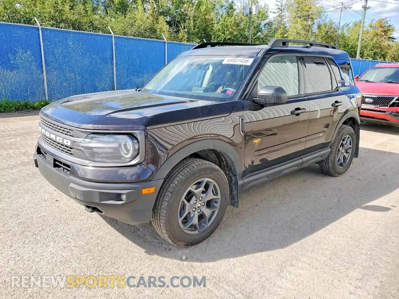 1 Photograph of a damaged car 3FMCR9D95MRA55822 FORD BRONCO 2021