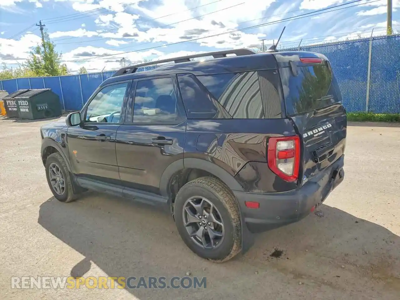 2 Photograph of a damaged car 3FMCR9D95MRA55822 FORD BRONCO 2021