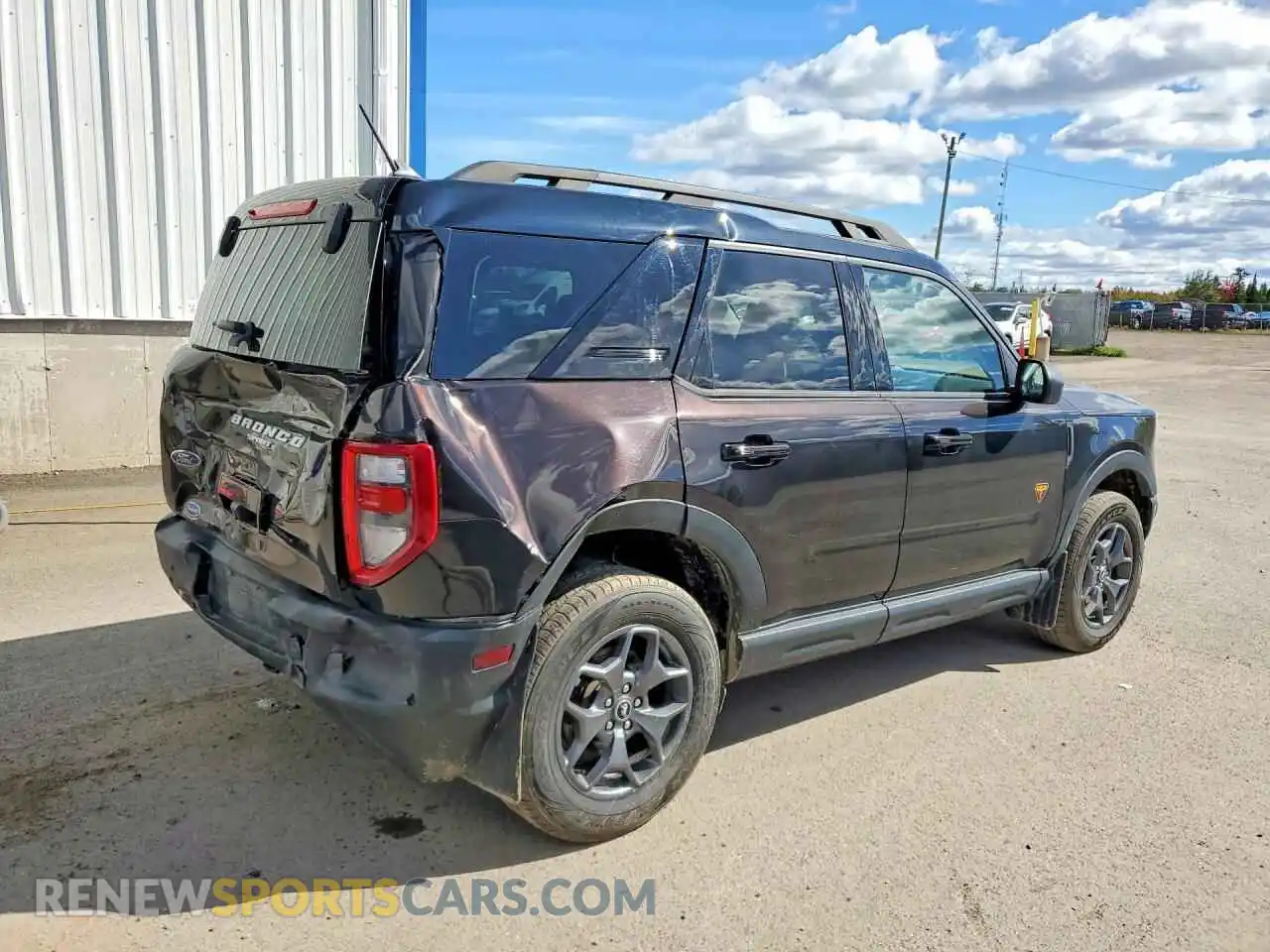 3 Photograph of a damaged car 3FMCR9D95MRA55822 FORD BRONCO 2021