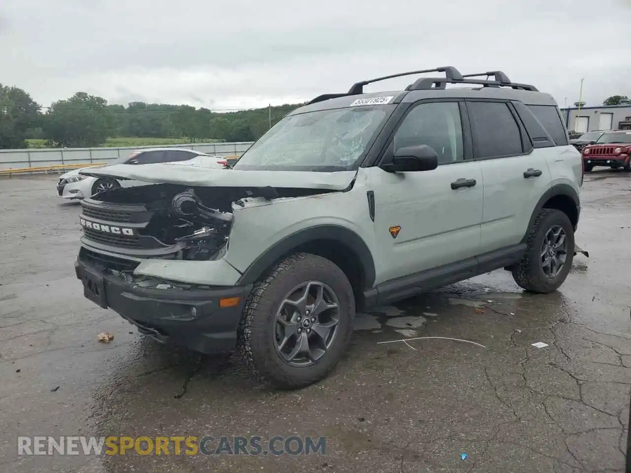 1 Photograph of a damaged car 3FMCR9D95MRB32690 FORD BRONCO 2021