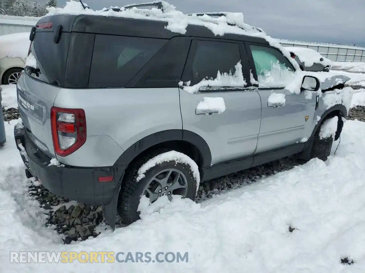 3 Photograph of a damaged car 3FMCR9D96MRA87033 FORD BRONCO 2021