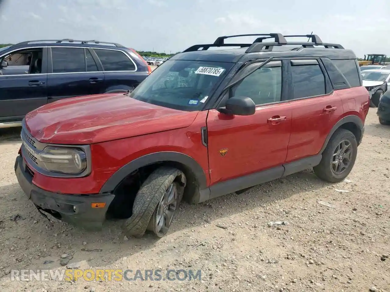 1 Photograph of a damaged car 3FMCR9D96MRB05966 FORD BRONCO 2021