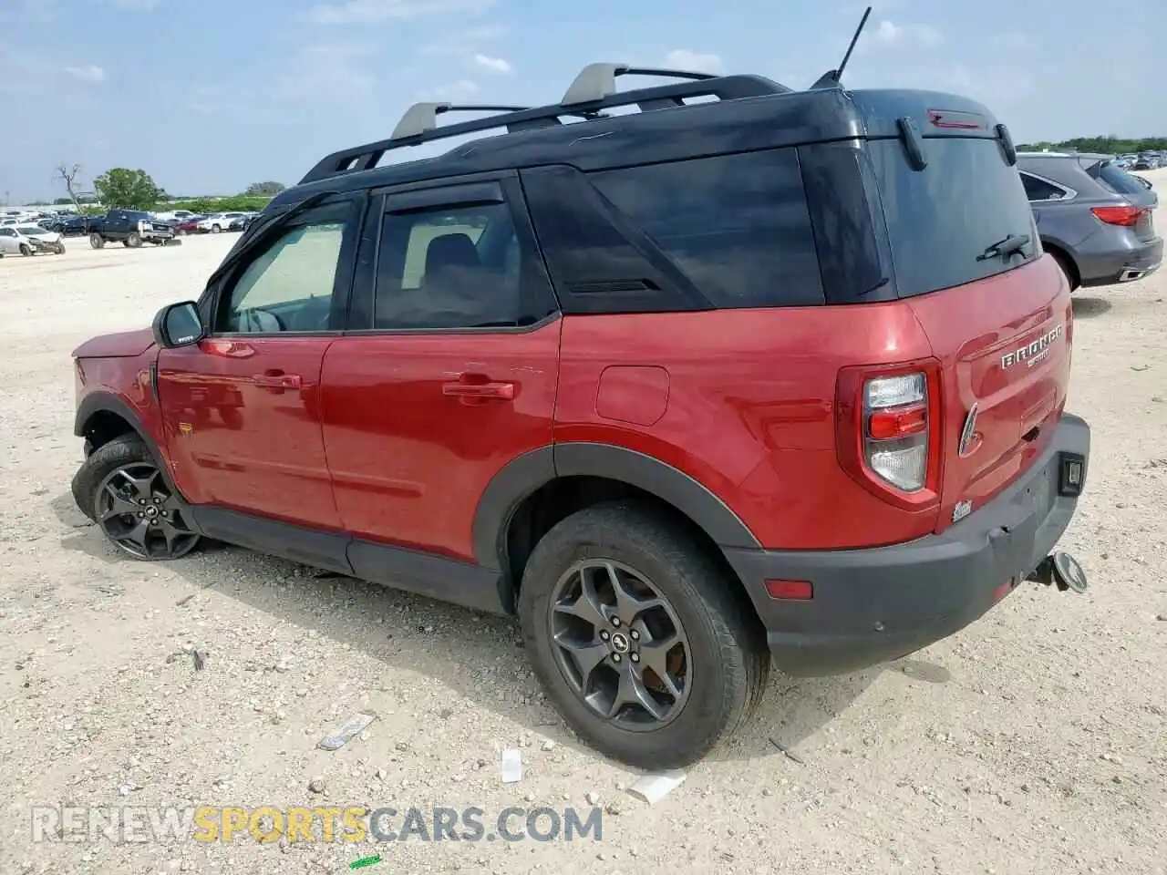 2 Photograph of a damaged car 3FMCR9D96MRB05966 FORD BRONCO 2021