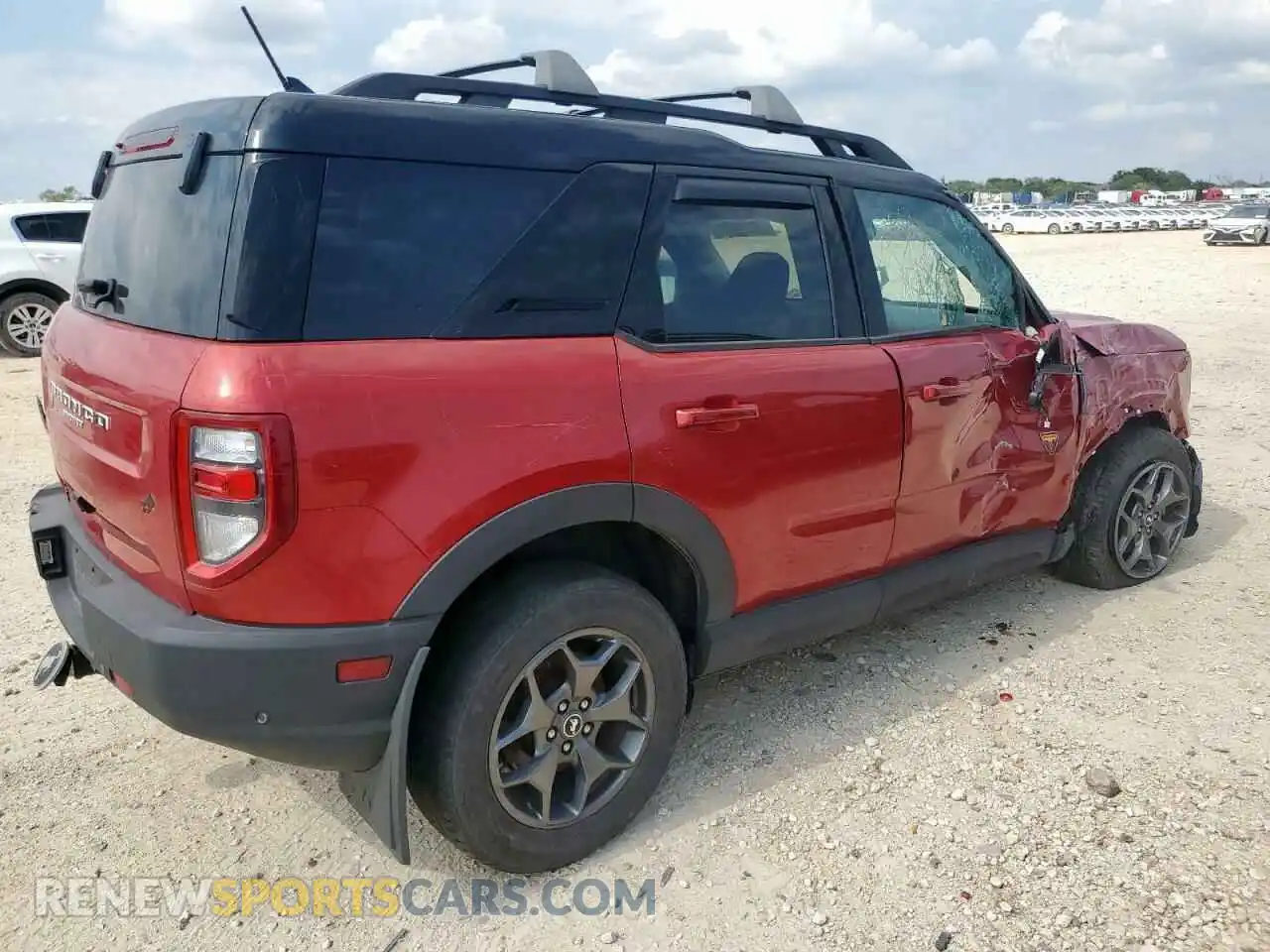 3 Photograph of a damaged car 3FMCR9D96MRB05966 FORD BRONCO 2021
