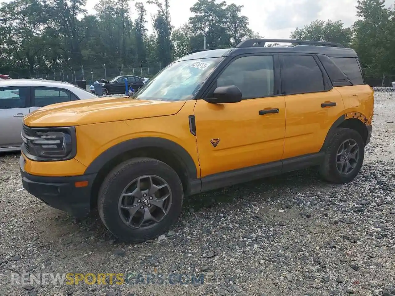 1 Фотография поврежденного автомобиля 3FMCR9D97MRA61086 FORD BRONCO 2021