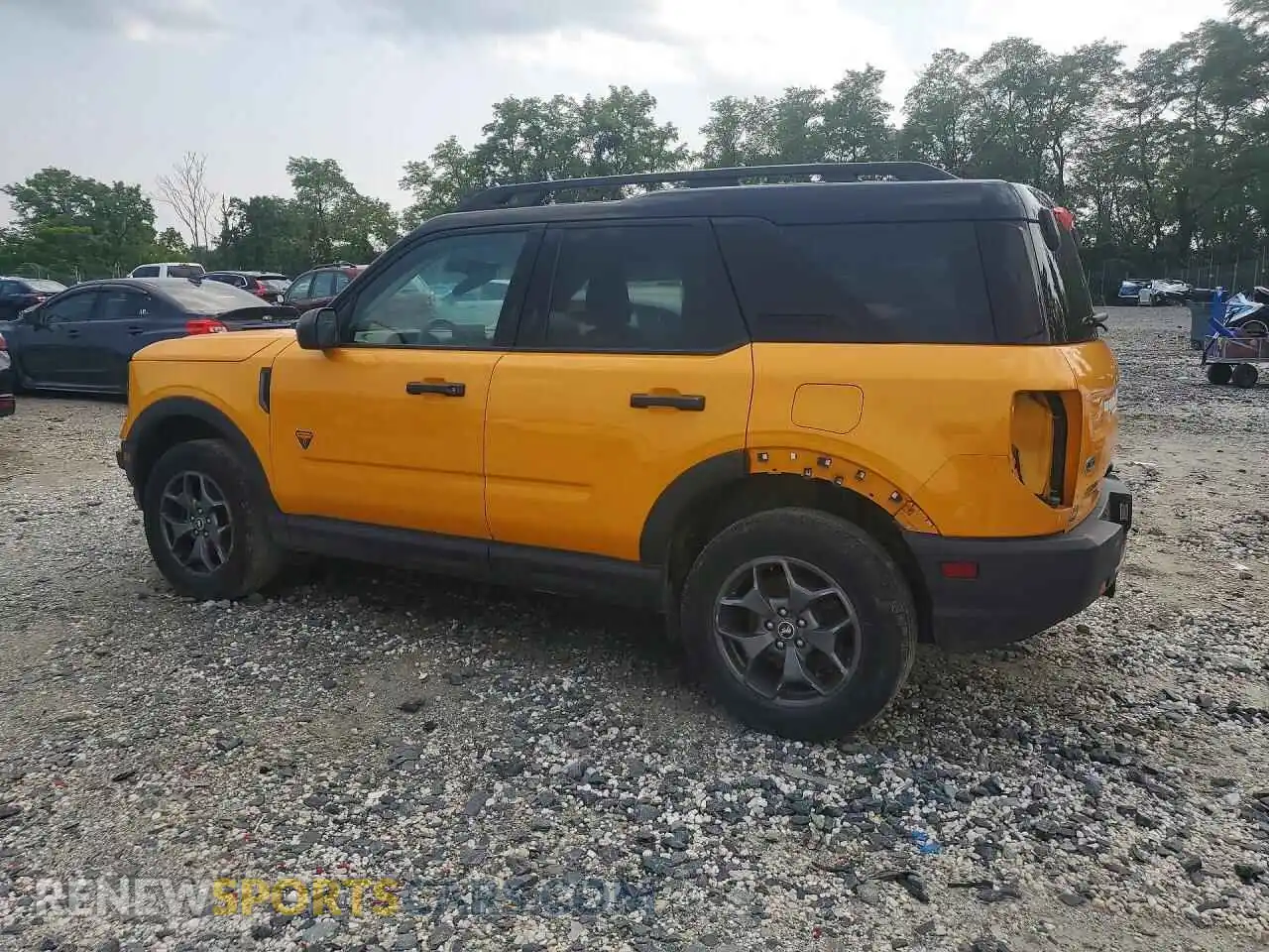 2 Фотография поврежденного автомобиля 3FMCR9D97MRA61086 FORD BRONCO 2021