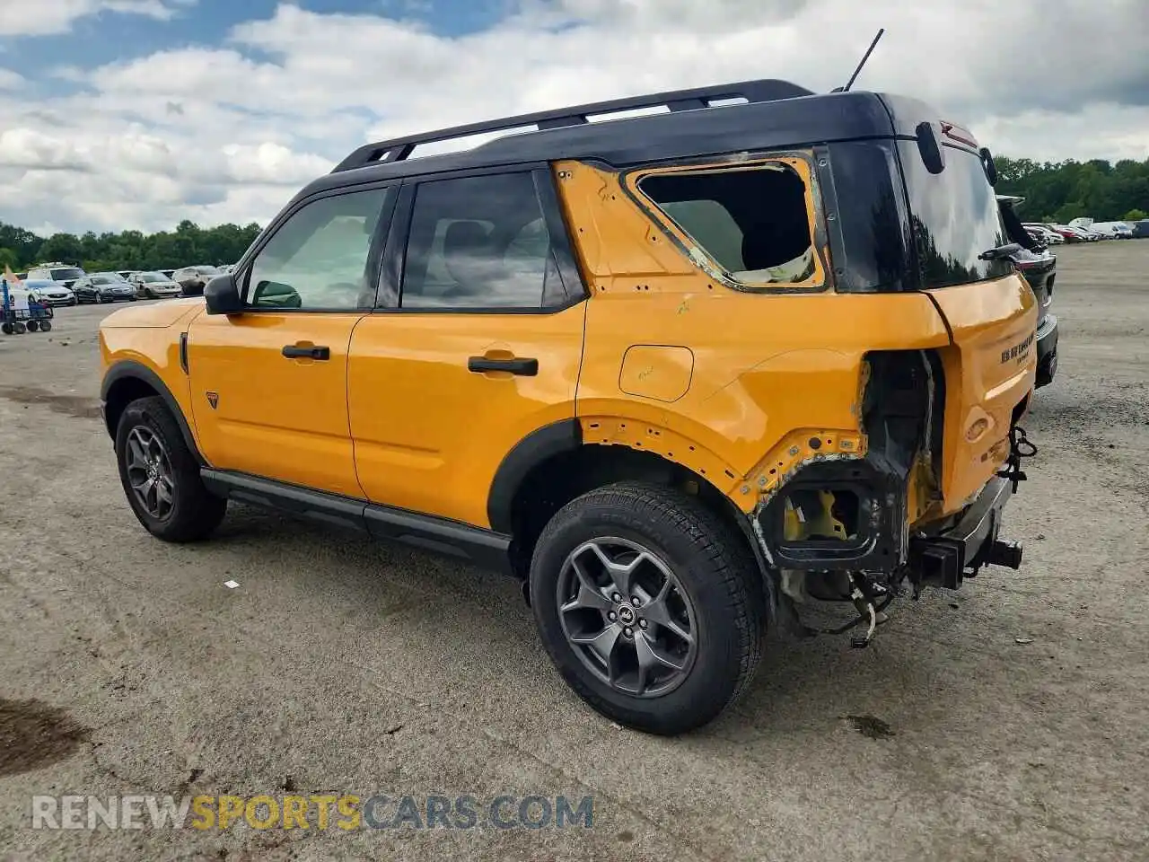 2 Фотография поврежденного автомобиля 3FMCR9D99MRA58075 FORD BRONCO 2021