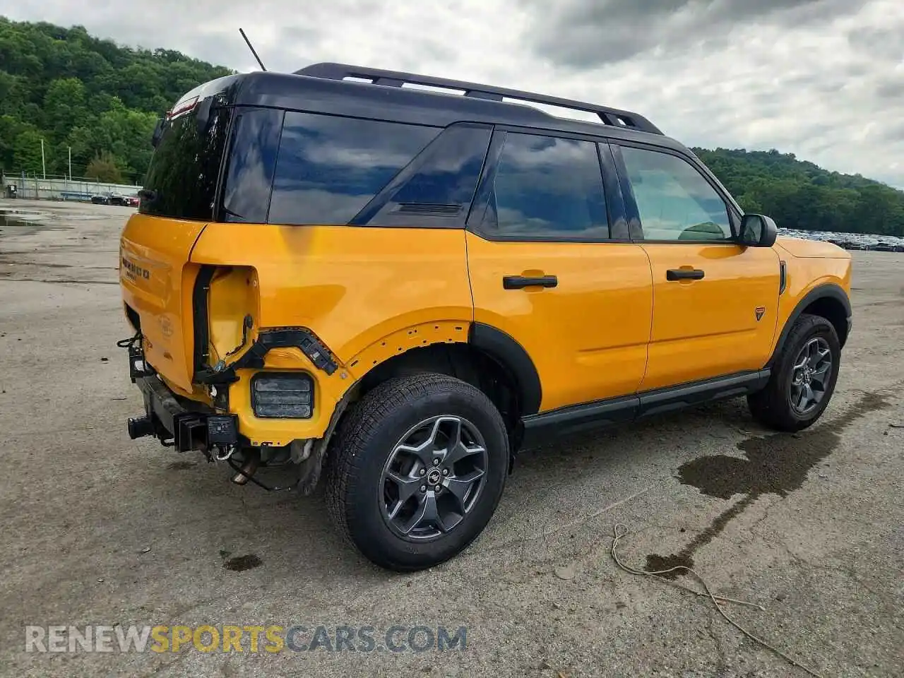 3 Фотография поврежденного автомобиля 3FMCR9D99MRA58075 FORD BRONCO 2021
