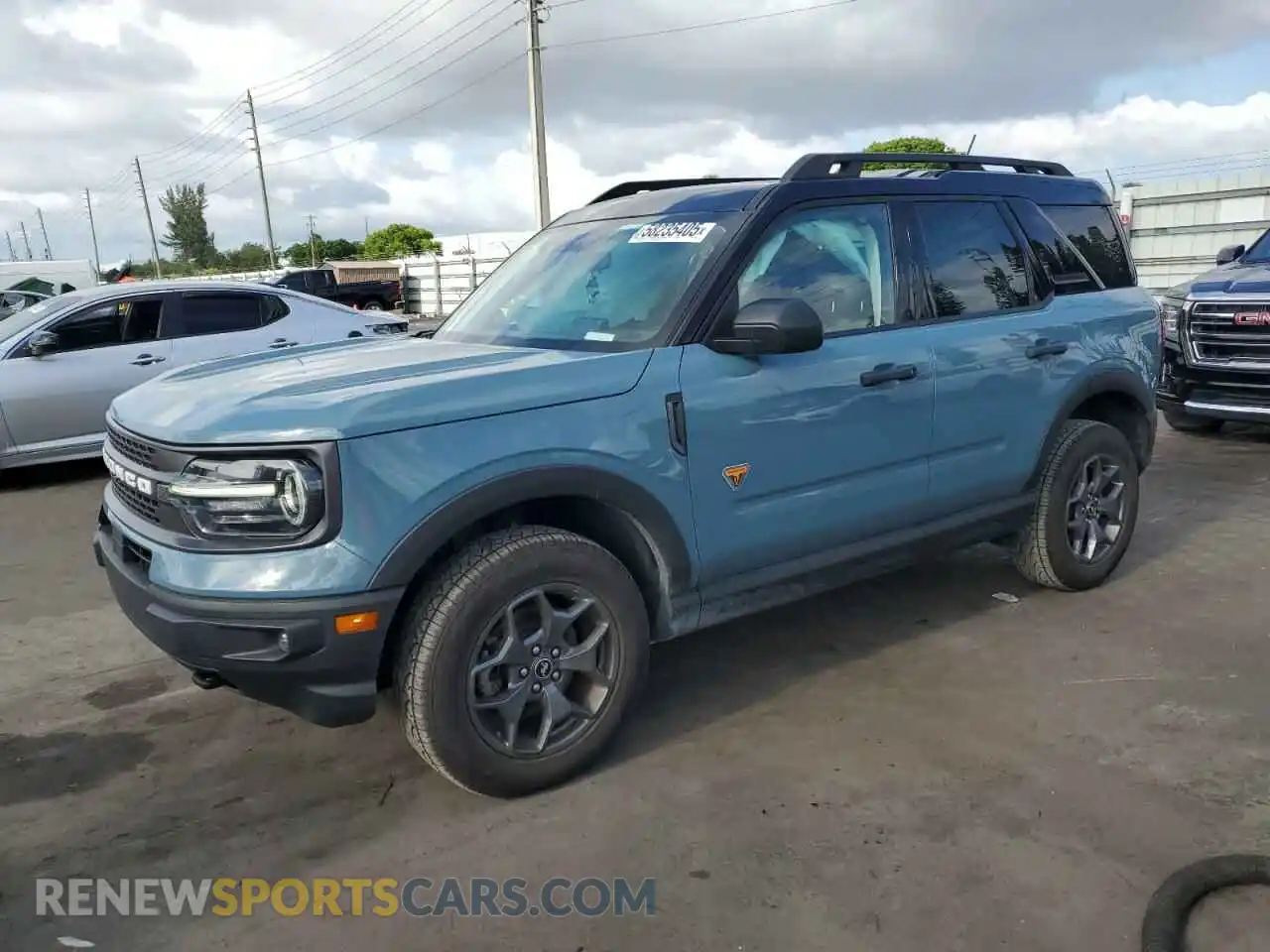 1 Photograph of a damaged car 3FMCR9D99MRA82392 FORD BRONCO 2021