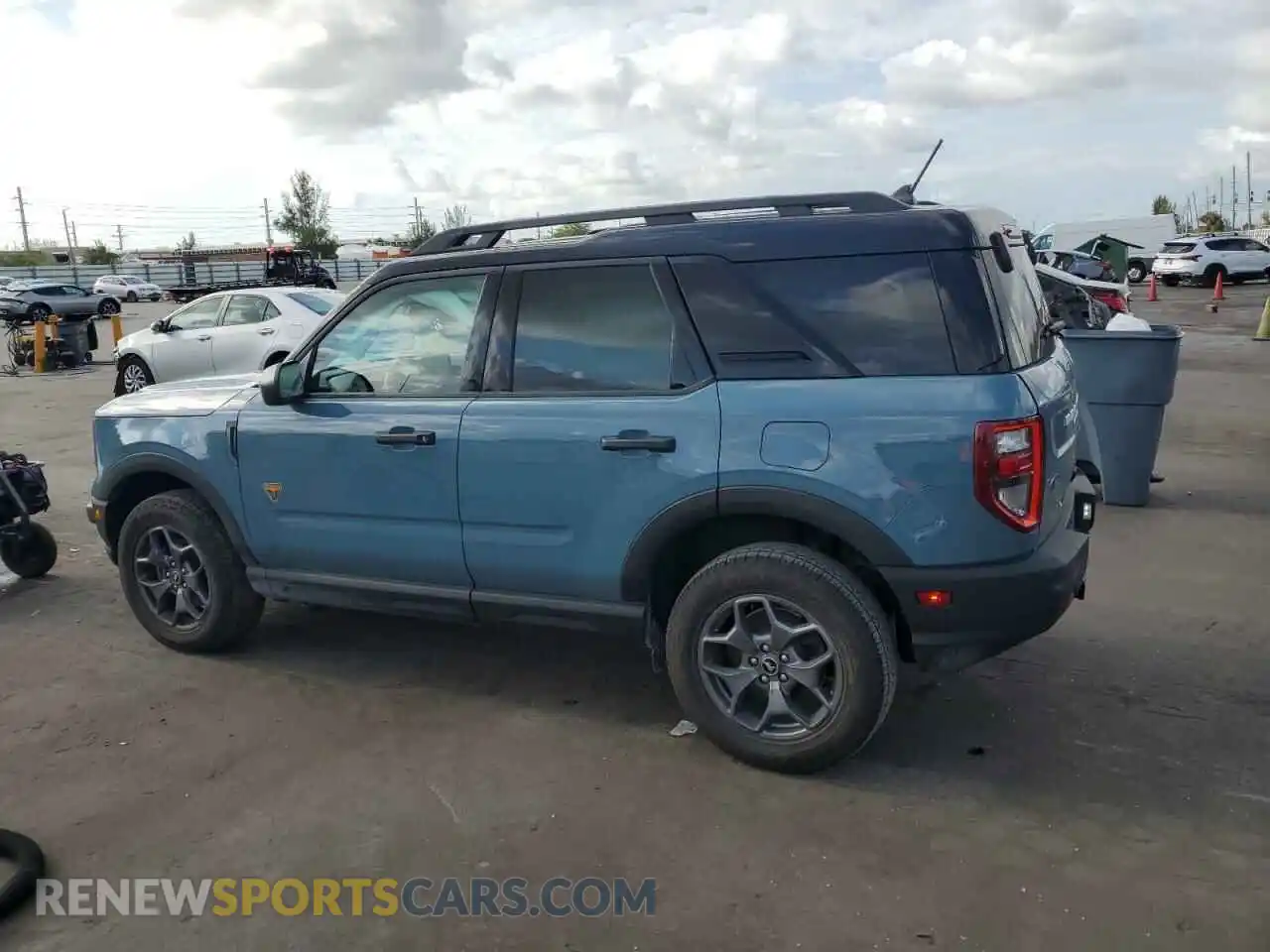 2 Photograph of a damaged car 3FMCR9D99MRA82392 FORD BRONCO 2021