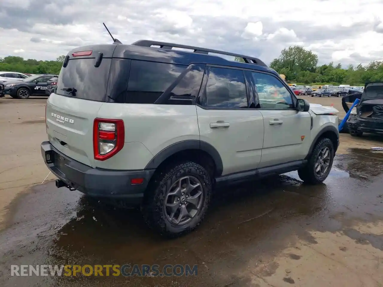 3 Photograph of a damaged car 3FMCR9D9XMRA02209 FORD BRONCO 2021