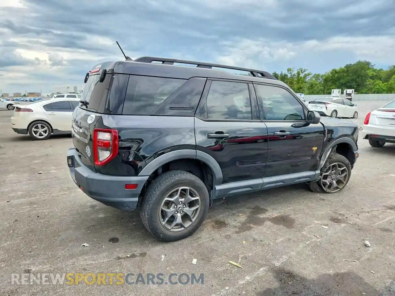3 fotografías del automóvil dañado 3FMCR9D9XMRA14442 FORD BRONCO 2021