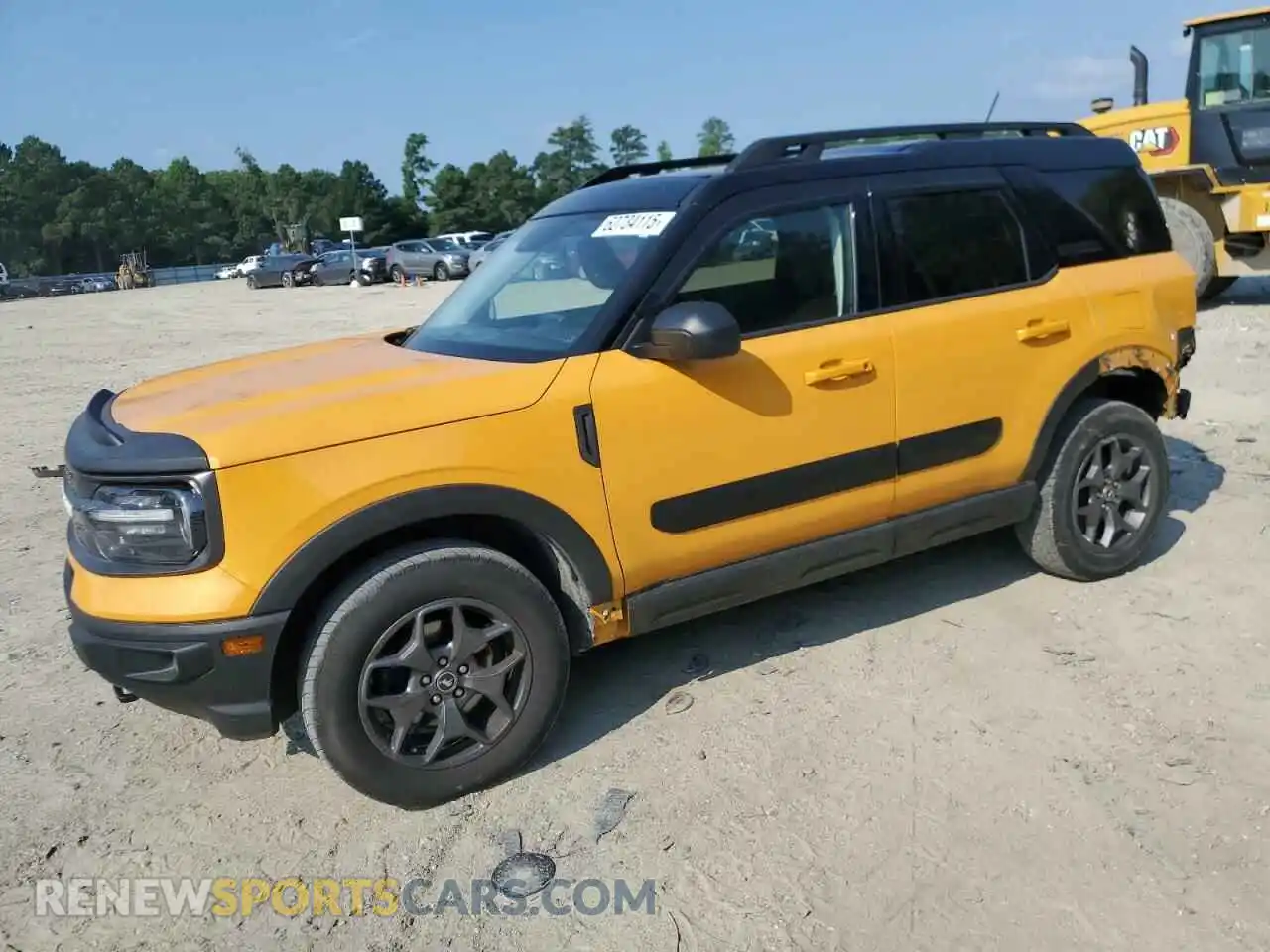 1 Photograph of a damaged car 3FMCR9D9XMRA49854 FORD BRONCO 2021