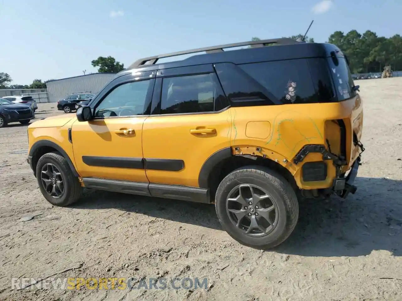 2 Photograph of a damaged car 3FMCR9D9XMRA49854 FORD BRONCO 2021