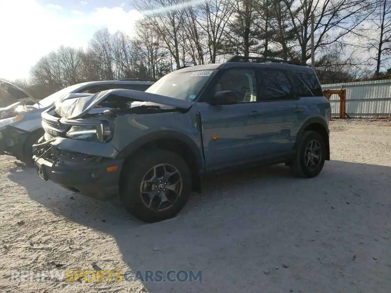 1 Photograph of a damaged car 3FMCR9D9XMRA50969 FORD BRONCO 2021