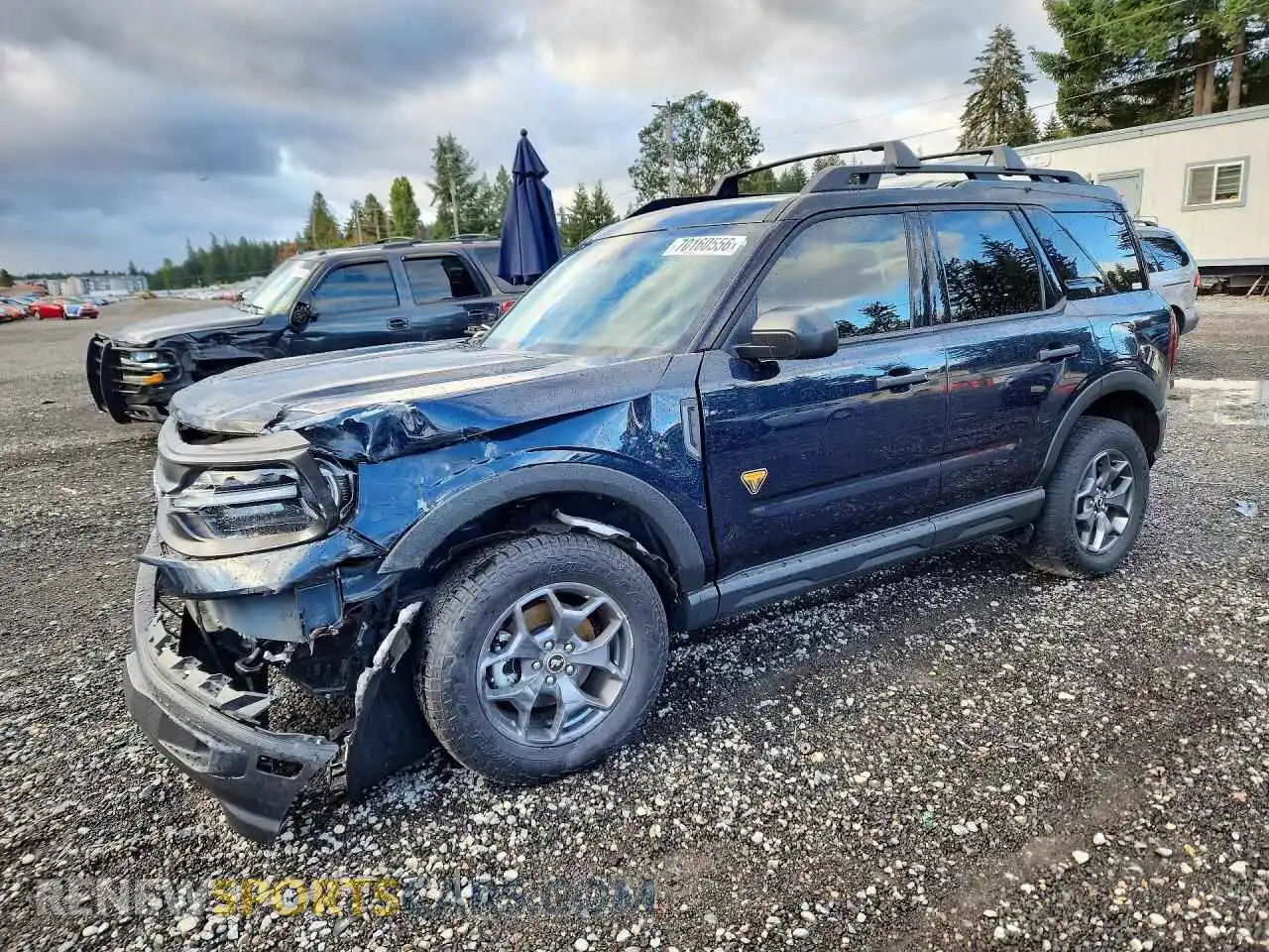 1 Photograph of a damaged car 3FMCR9D9XMRA66735 FORD BRONCO 2021