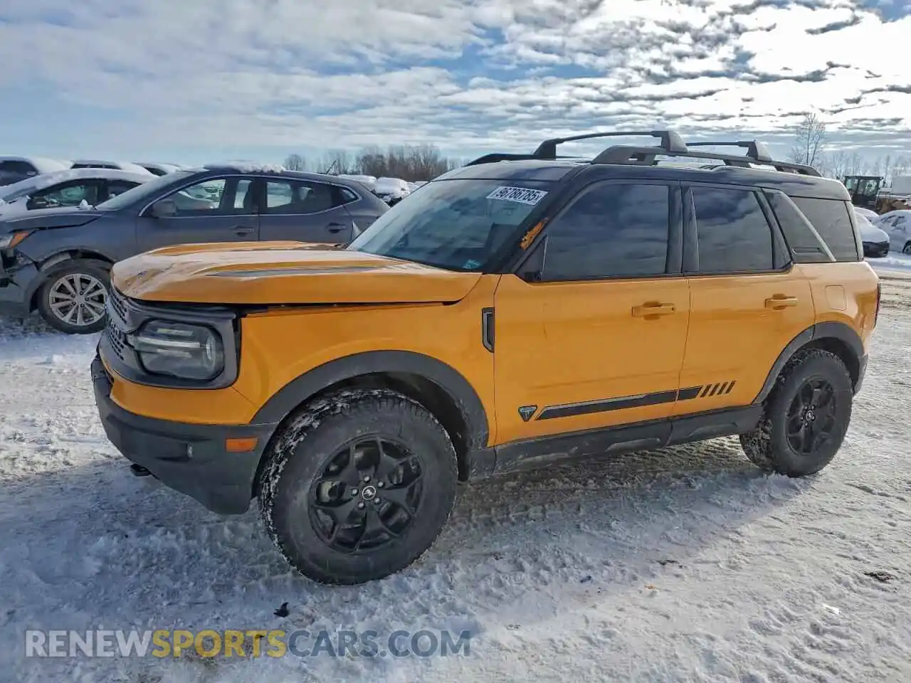 1 Photograph of a damaged car 3FMCR9F90MRA13314 FORD BRONCO 2021