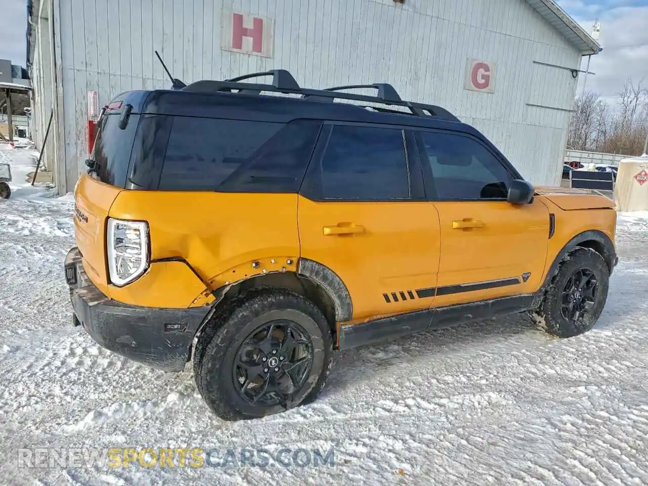 3 Photograph of a damaged car 3FMCR9F90MRA13314 FORD BRONCO 2021