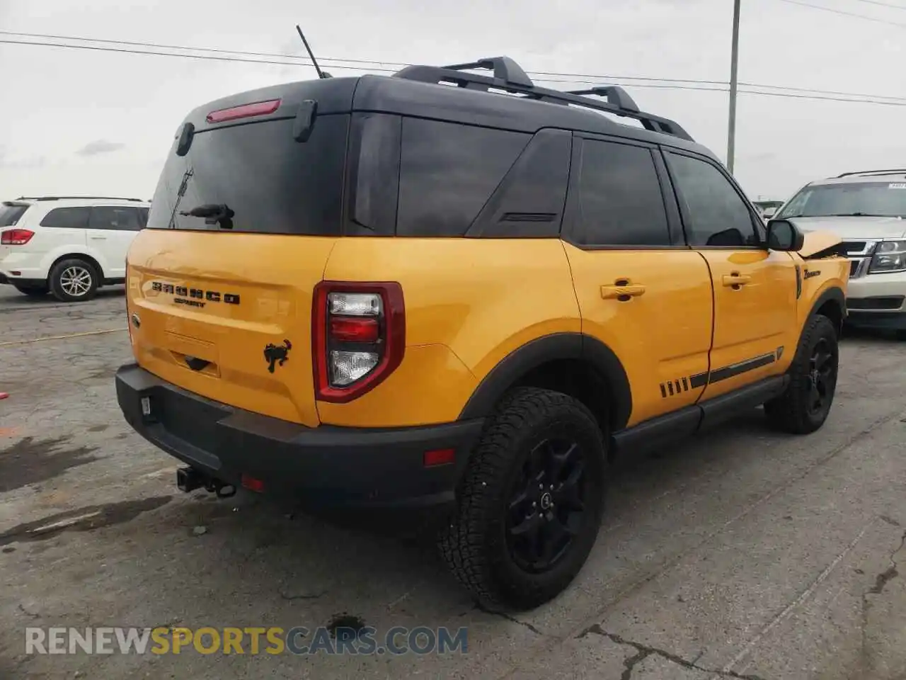 3 Фотография поврежденного автомобиля 3FMCR9F96MRA50920 FORD BRONCO 2021