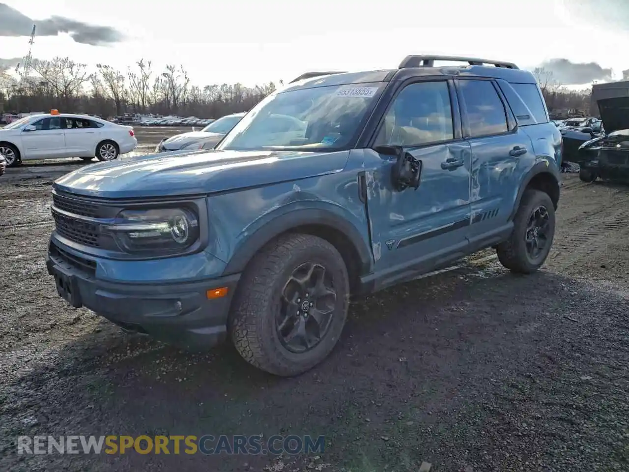 1 Photograph of a damaged car 3FMCR9F97MRA13049 FORD BRONCO 2021