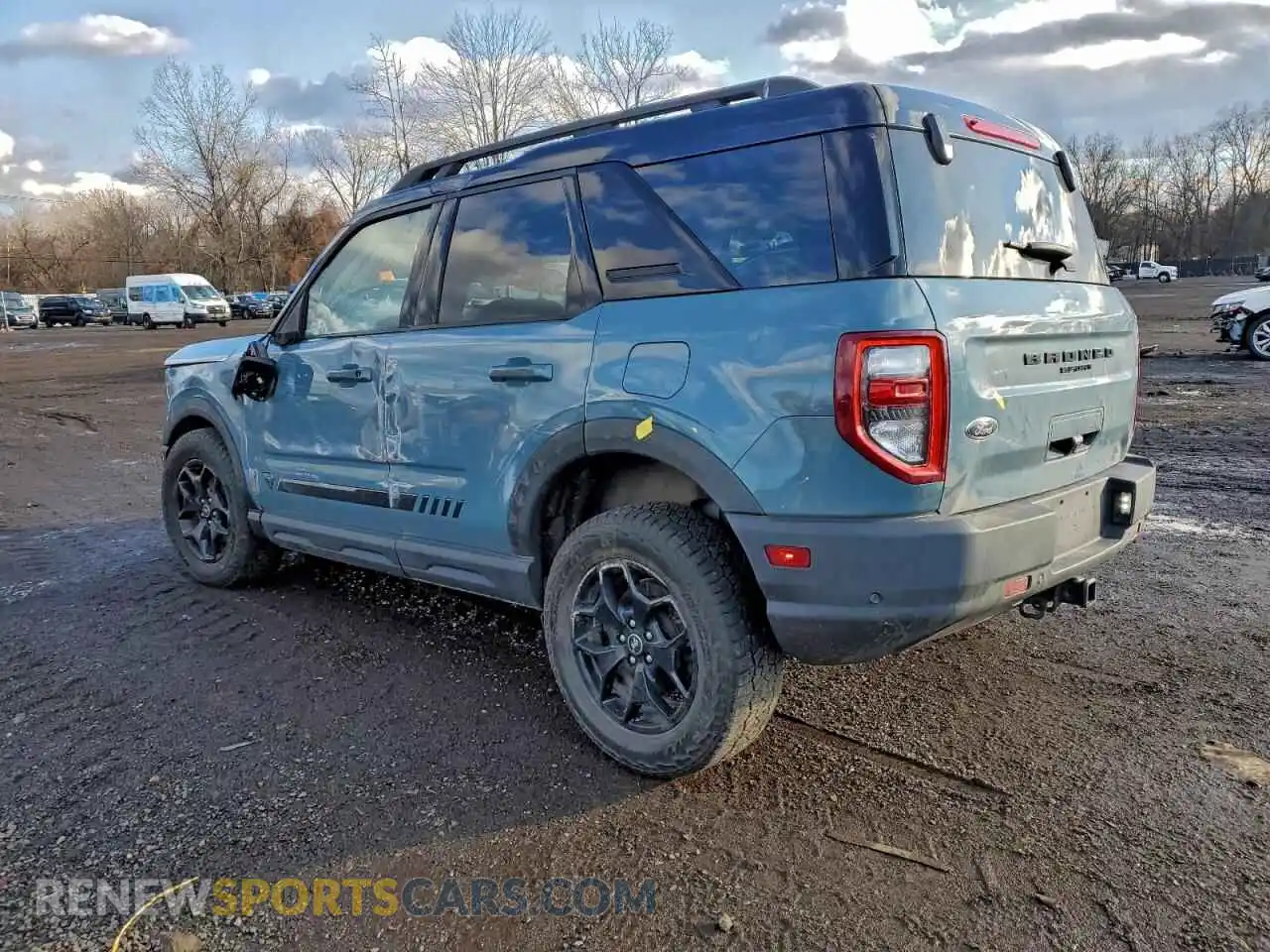 2 Photograph of a damaged car 3FMCR9F97MRA13049 FORD BRONCO 2021