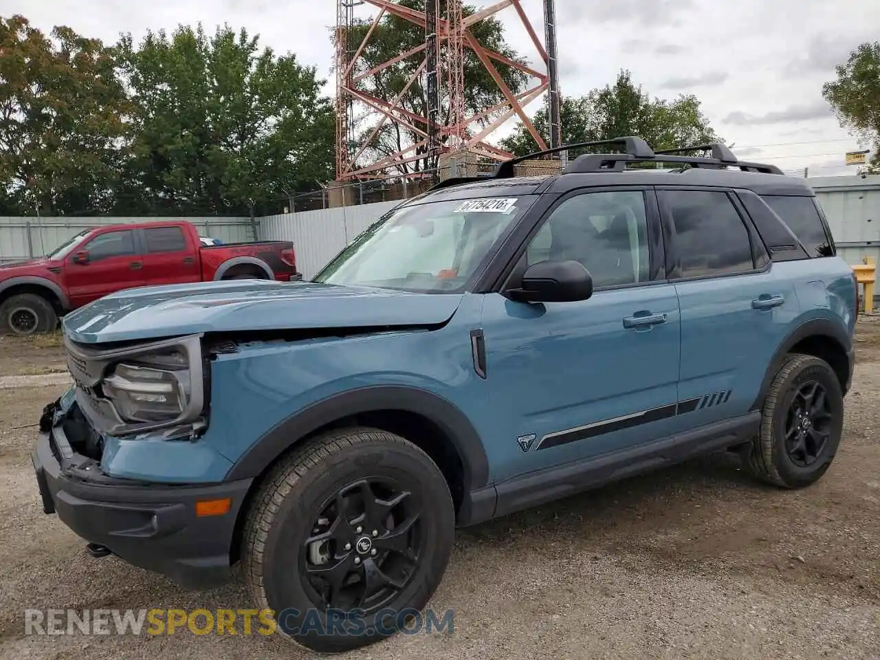 1 Photograph of a damaged car 3FMCR9F98MRA13366 FORD BRONCO 2021