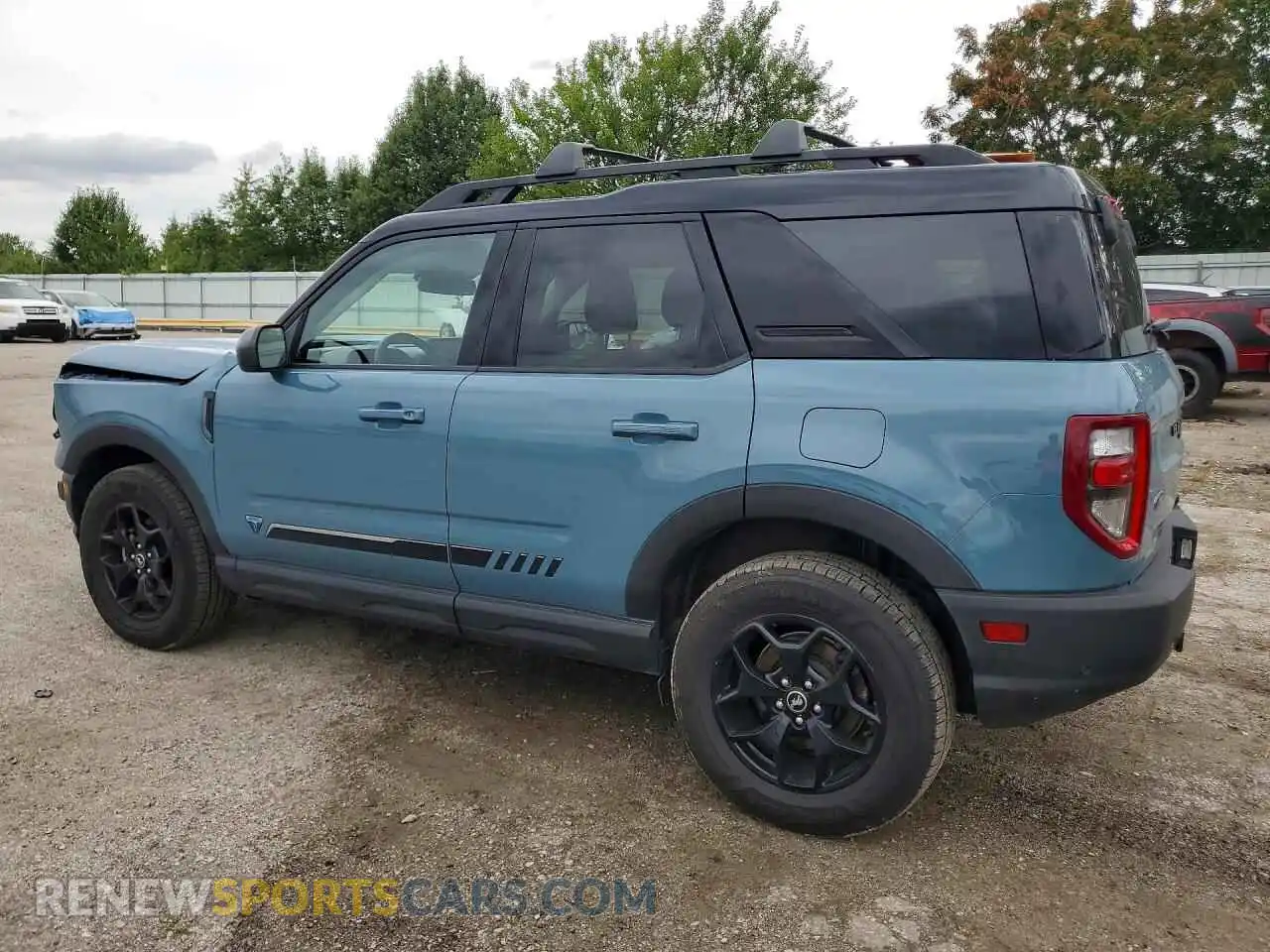 2 Photograph of a damaged car 3FMCR9F98MRA13366 FORD BRONCO 2021