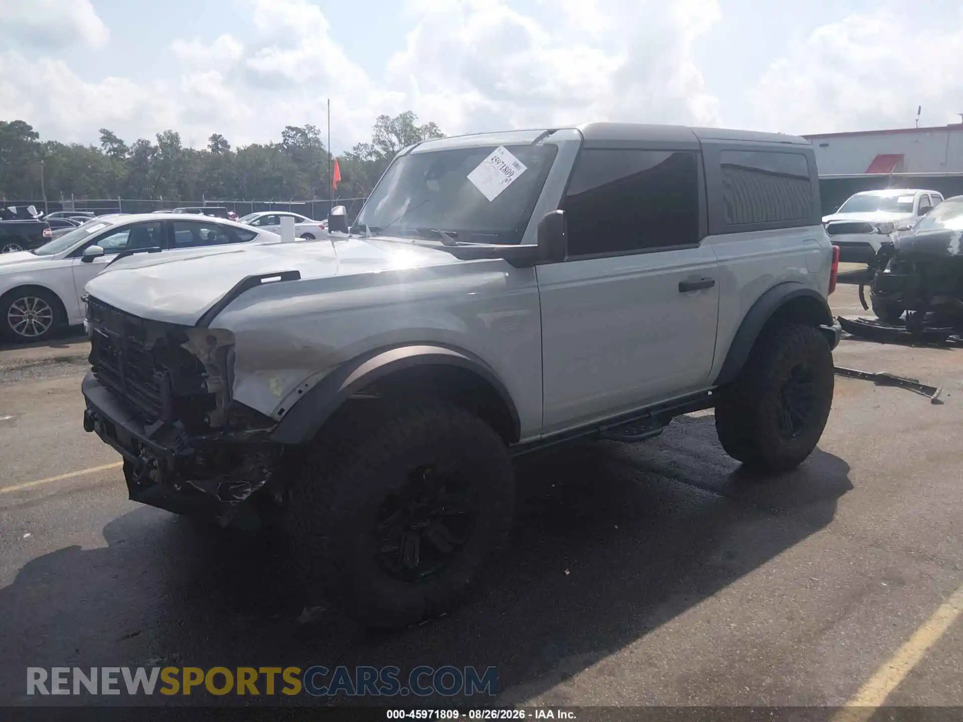 2 Photograph of a damaged car 1FMDE5AH4NLB71422 FORD BRONCO 2022