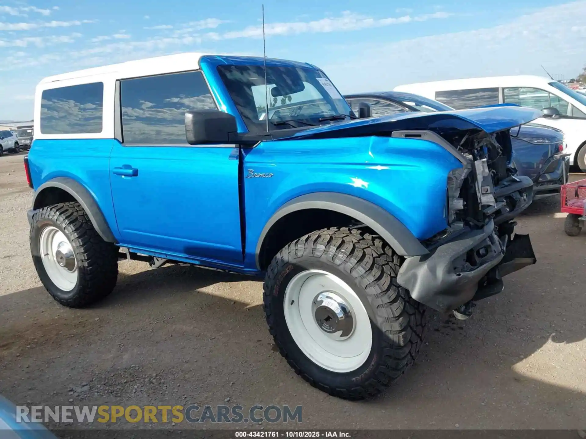 1 fotografías del automóvil dañado 1FMDE5AP3NLB23692 FORD BRONCO 2022