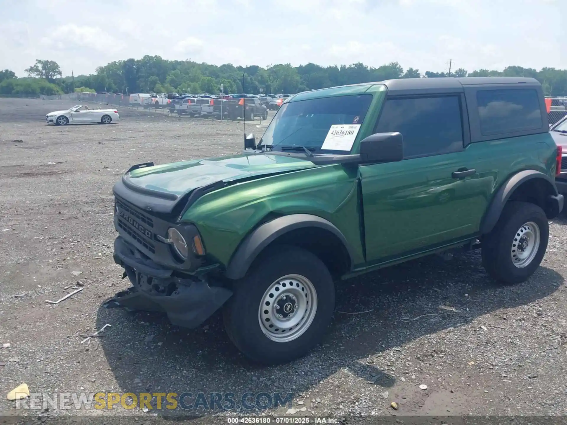 2 Photograph of a damaged car 1FMDE5AP3NLB62959 FORD BRONCO 2022