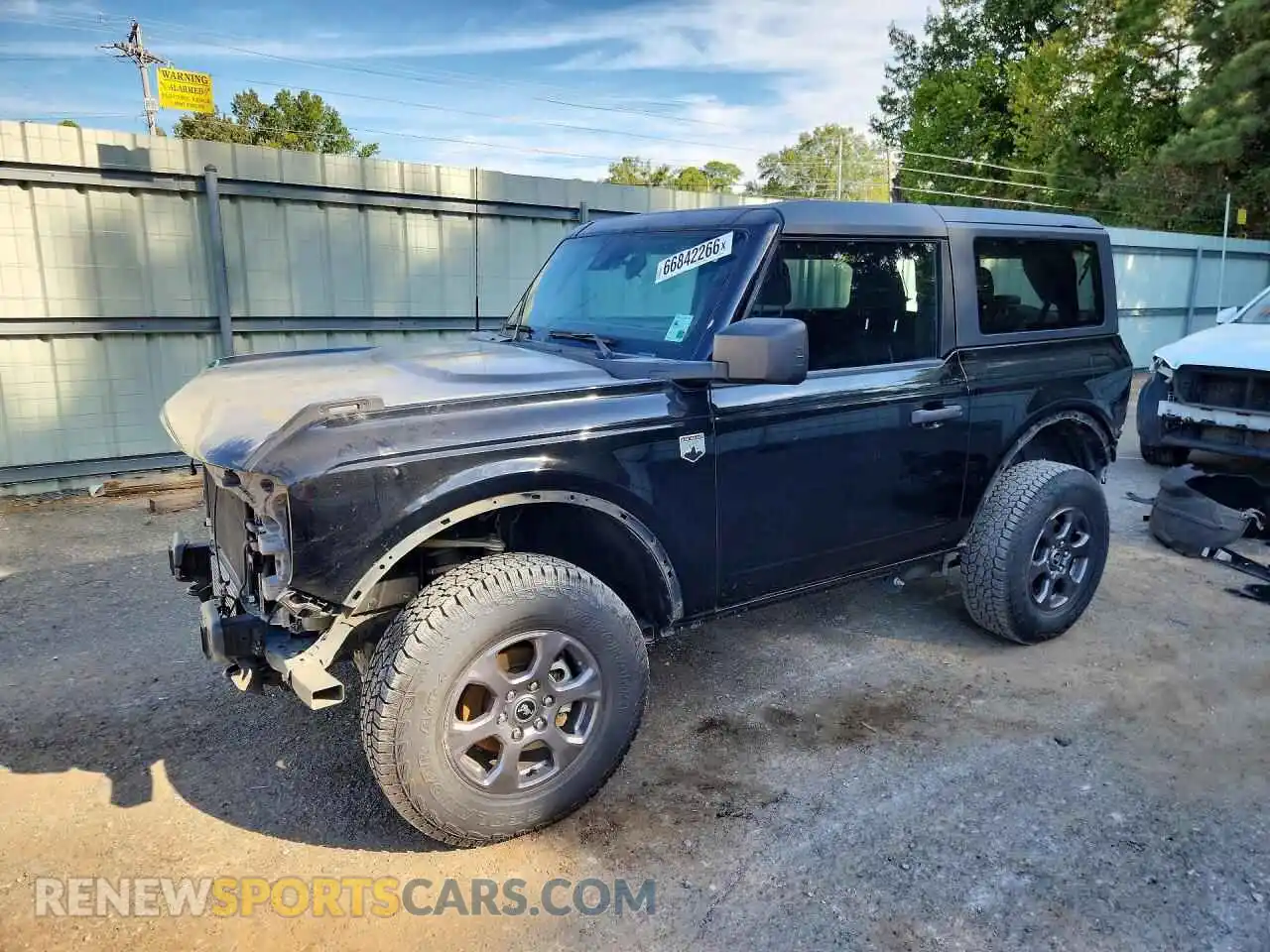1 Photograph of a damaged car 1FMDE5APXNLB70783 FORD BRONCO 2022
