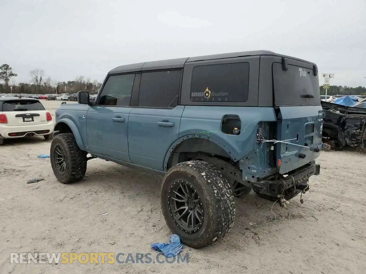 2 Photograph of a damaged car 1FMDE5BH1NLB59971 FORD BRONCO 2022