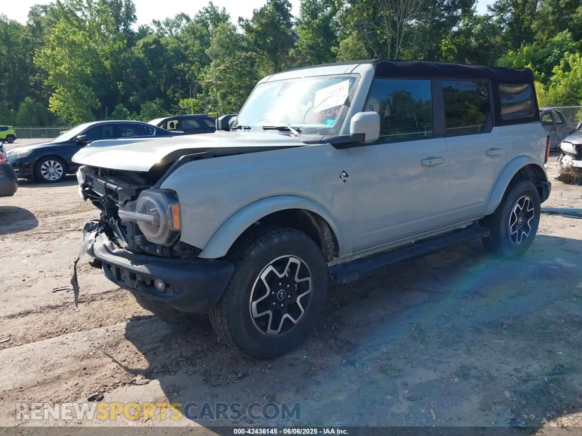 2 fotografías del automóvil dañado 1FMDE5BH2NLB27076 FORD BRONCO 2022