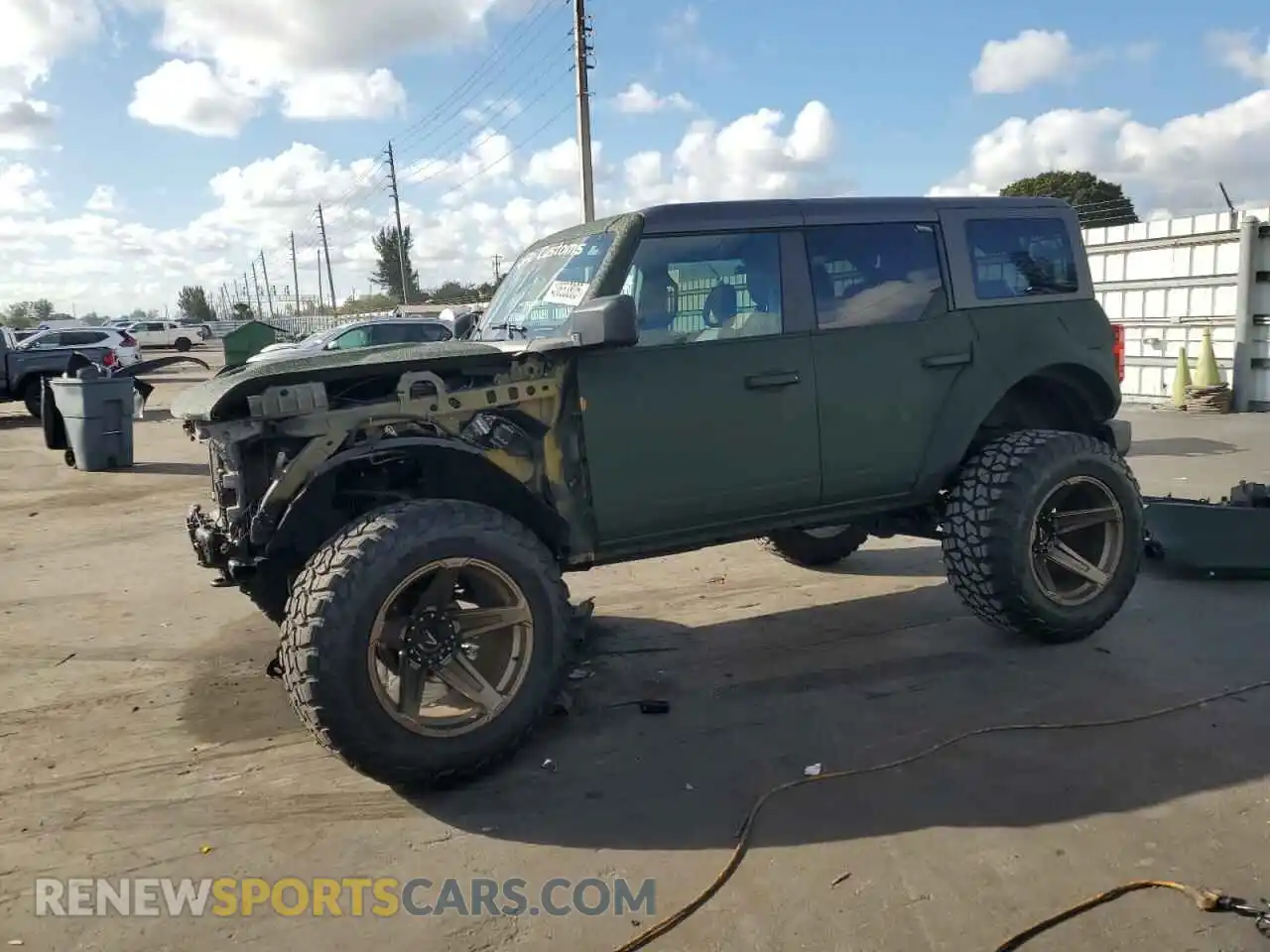 1 Photograph of a damaged car 1FMDE5BH2NLB28017 FORD BRONCO 2022