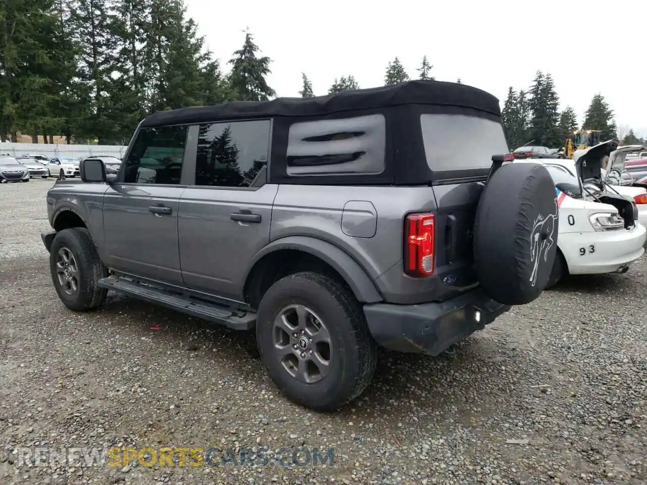 2 Photograph of a damaged car 1FMDE5BH3NLB18600 FORD BRONCO 2022