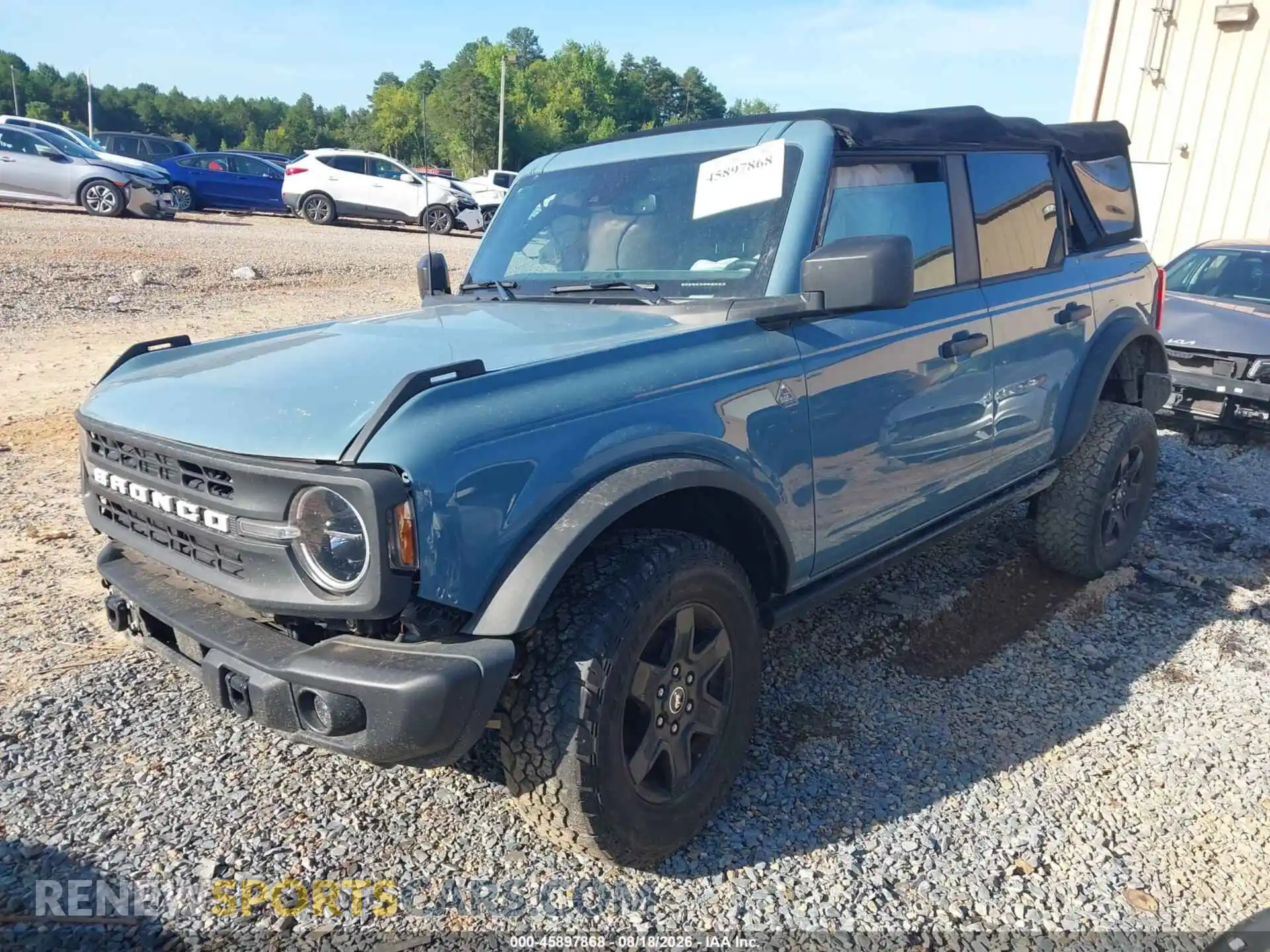 2 Фотография поврежденного автомобиля 1FMDE5BH4NLB89448 FORD BRONCO 2022