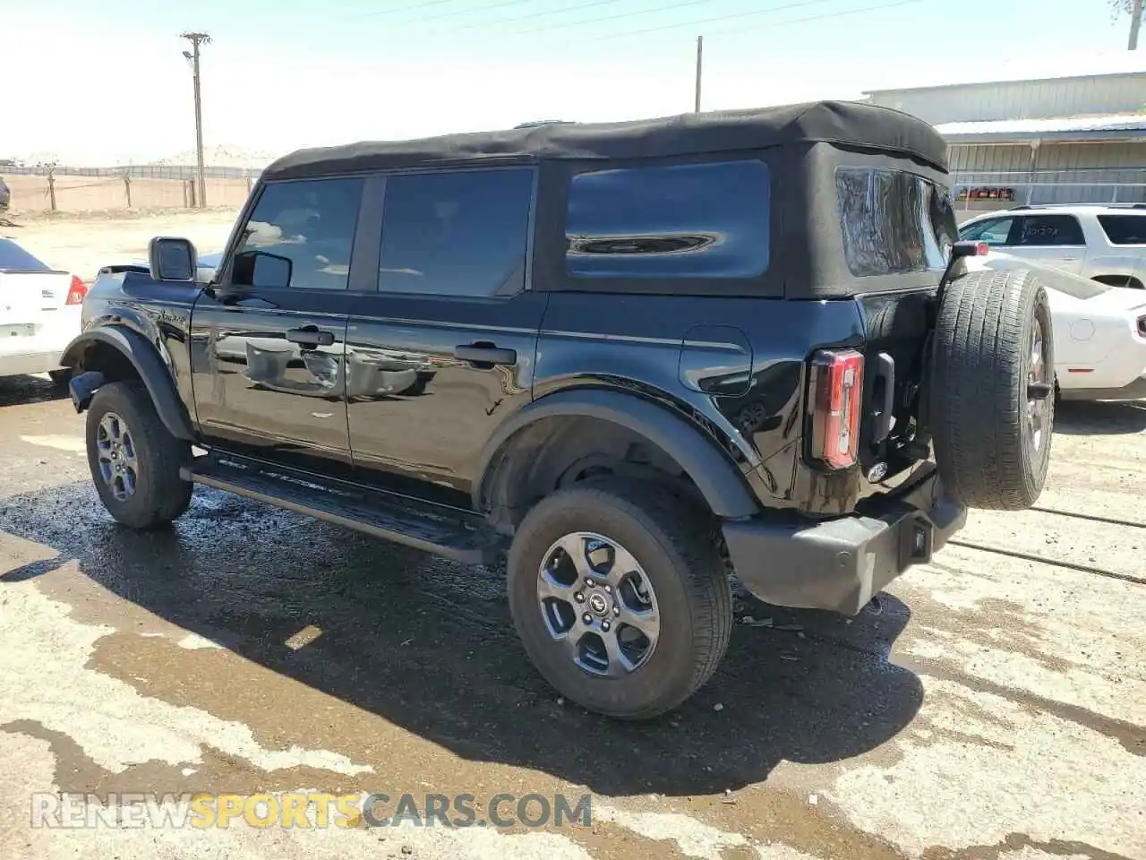 2 Photograph of a damaged car 1FMDE5BH7NLB14159 FORD BRONCO 2022